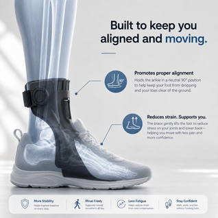 Calevro™ AFO Foot Drop Brace